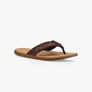 Ugg Seaside Flip Men Slippers Brown (4356LCMKE)